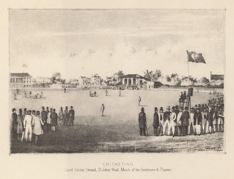 Lords Cricket Ground, S Johns Wood, Jogo dos Senhores e Jogadores de English School