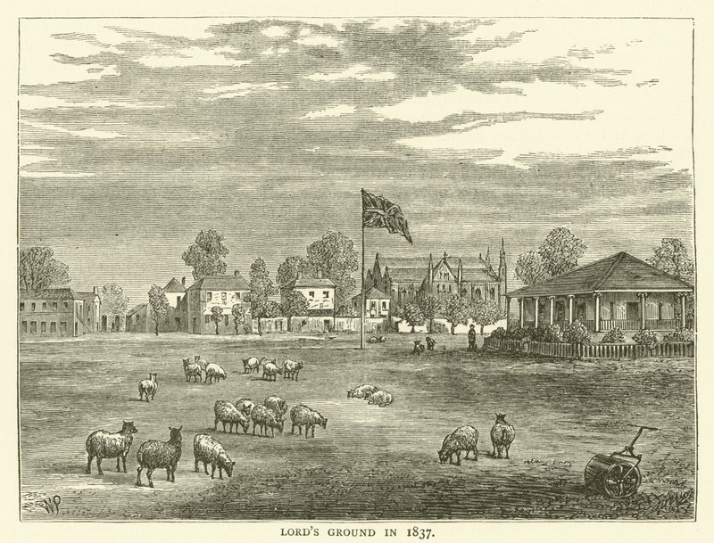Lord&39;s Ground em 1837 de English School
