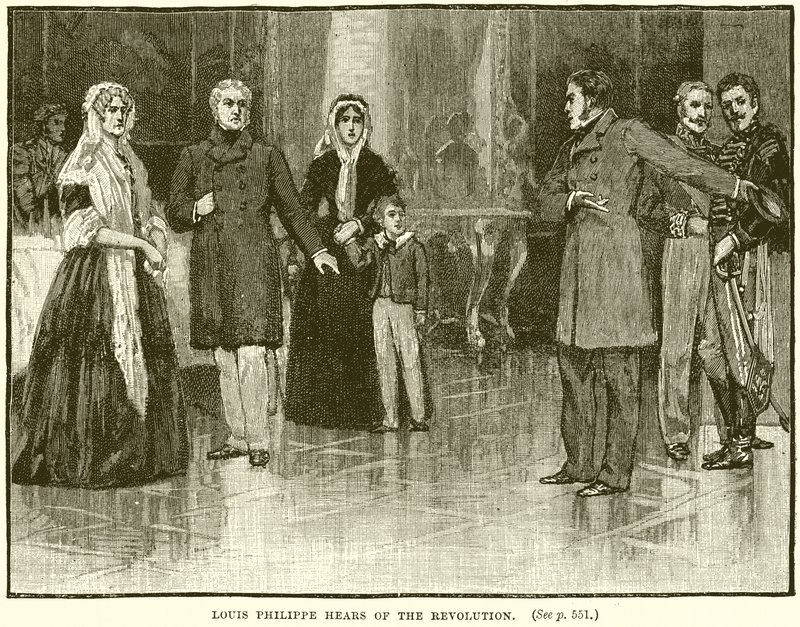 Louis Philippe Hears da Revolução de English School