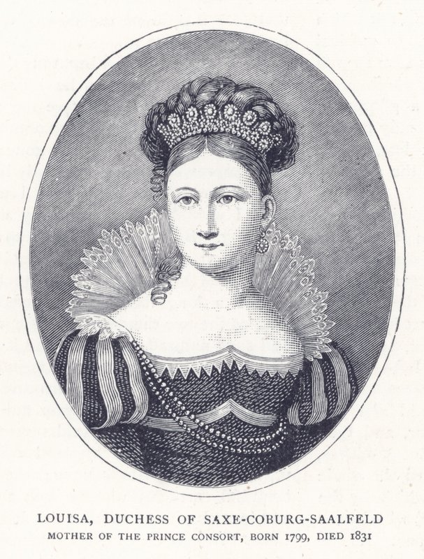 Louisa, duquesa de Saxe-Coburg-Saalfeld de English School
