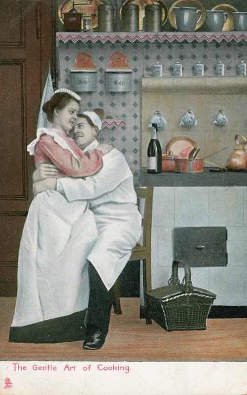 Amor na cozinha (lito a cores) de English School