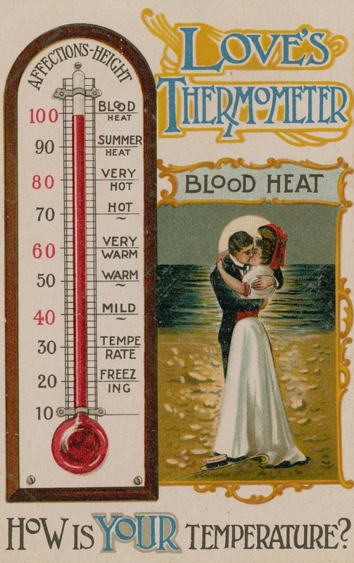 Ama o termômetro - como sua temperatura , 1913 de English School