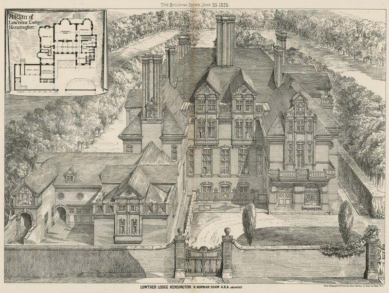 Lowther Lodge, Kensington, Londres de English School