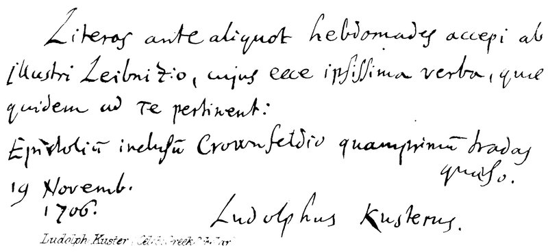 Ludolph Kuster, (Celeb: Greek Scholar) de English School