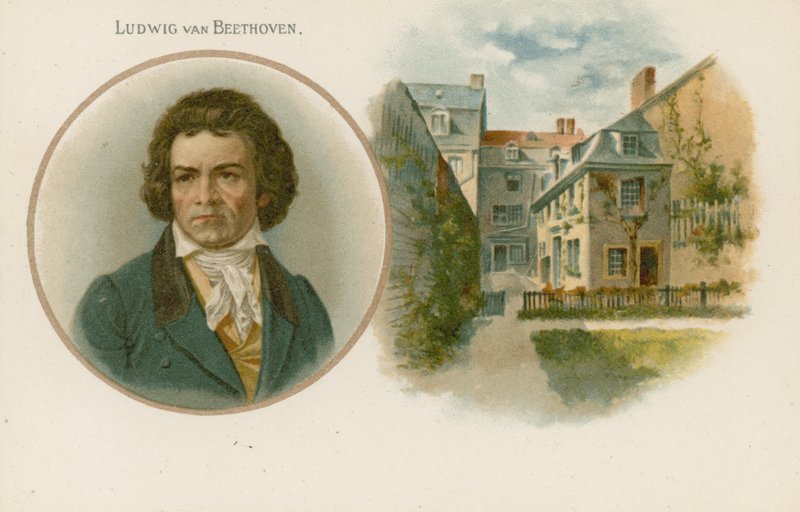 Ludwig van Beethoven, compositor e pianista alemão de English School