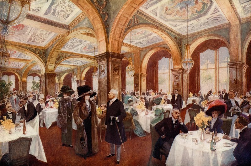 Almoço no Claridges de English School