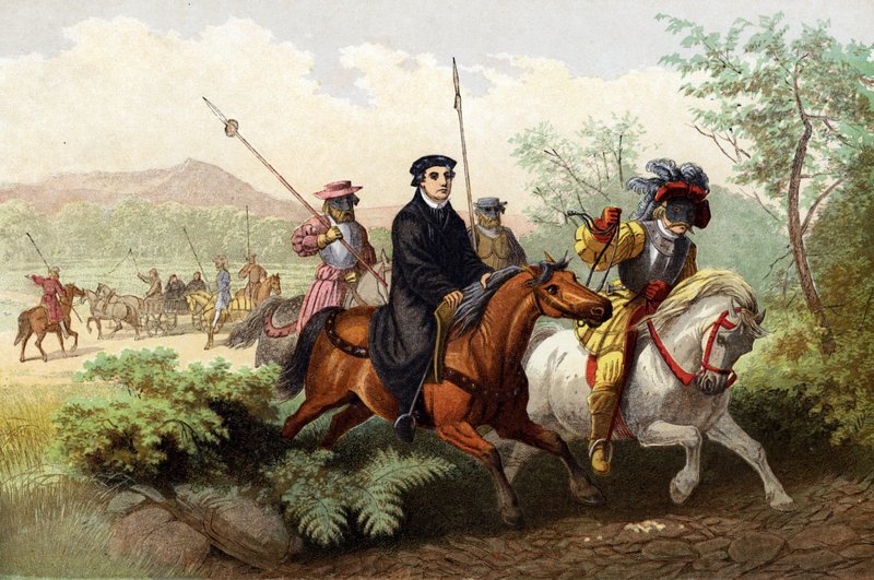 Luther foi para o Wartburg de English School