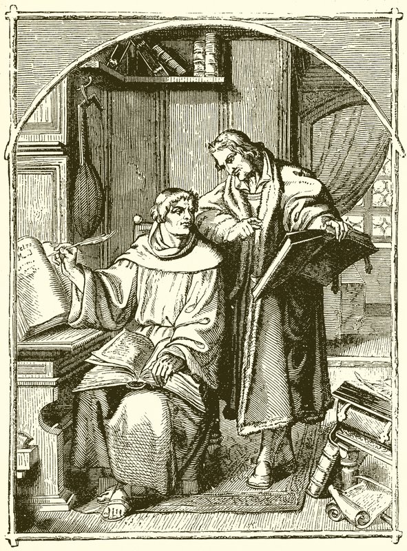Luther e Melancthon de English School