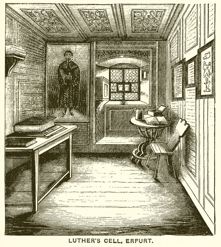 Célula de Lutero, Erfurt de English School