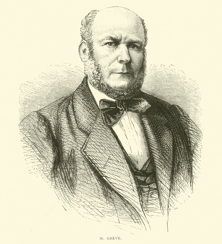 M Grevy, outubro de 1870 de English School