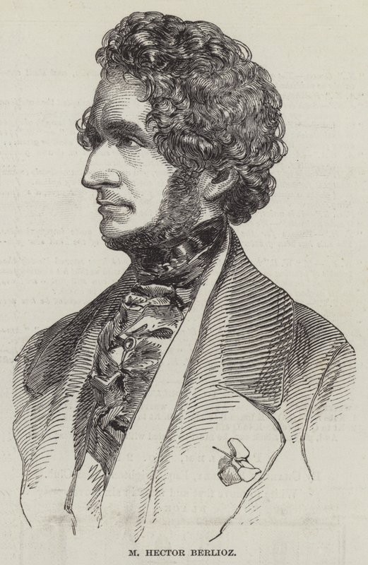 M Hector Berlioz (gravura) de English School