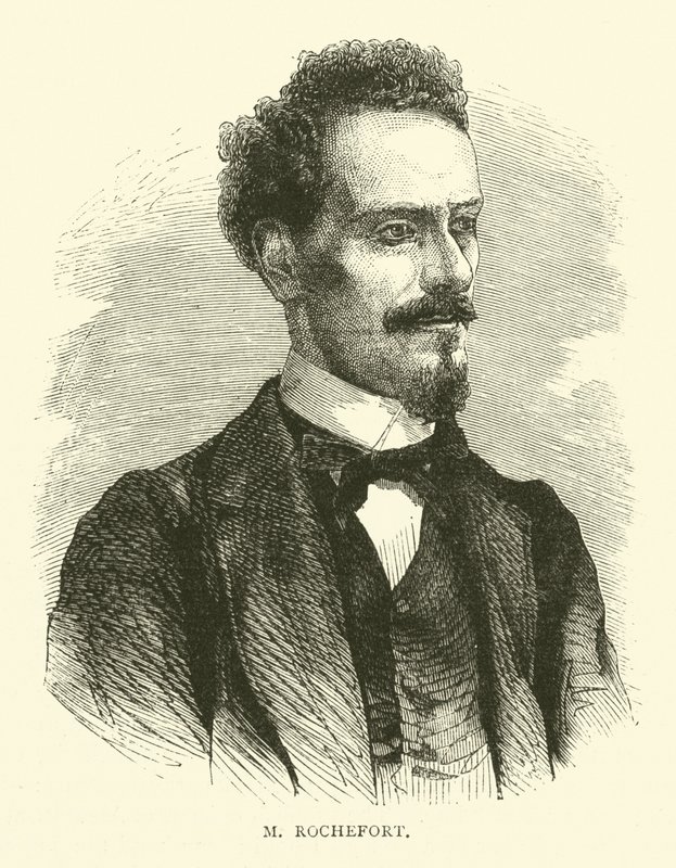 M Rochefort, janeiro de 1871 de English School