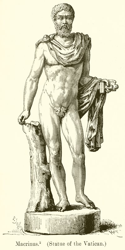 Macrino. (Estátua do Vaticano) de English School