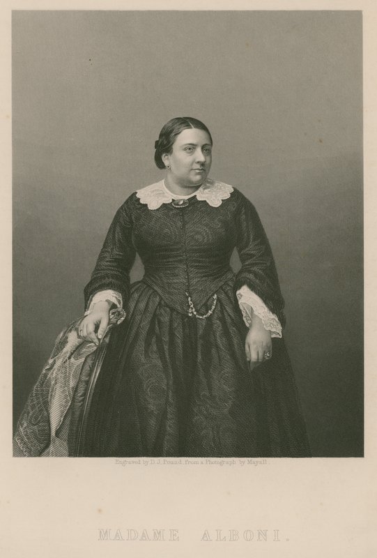 Madame Albani, soprano; fotografia de English School