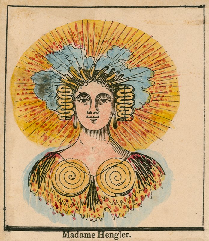 Madame Hengler, Vauxhall Gardens, Londres de English School