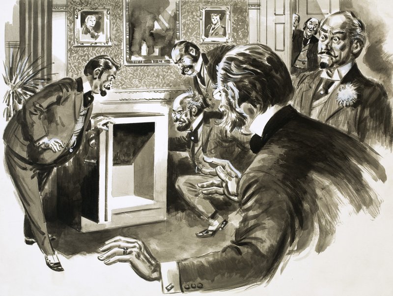 Madame Humbert foi dito ter deixado uma fortuna em diamantes por seu marido de English School