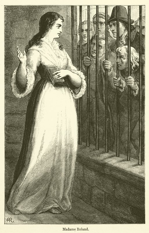 Madame Roland (gravura) de English School