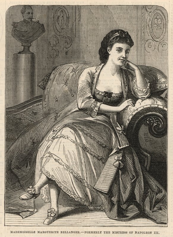 Mademoiselle Marguerite Bellanger, ex-amante de Napoleão III de English School