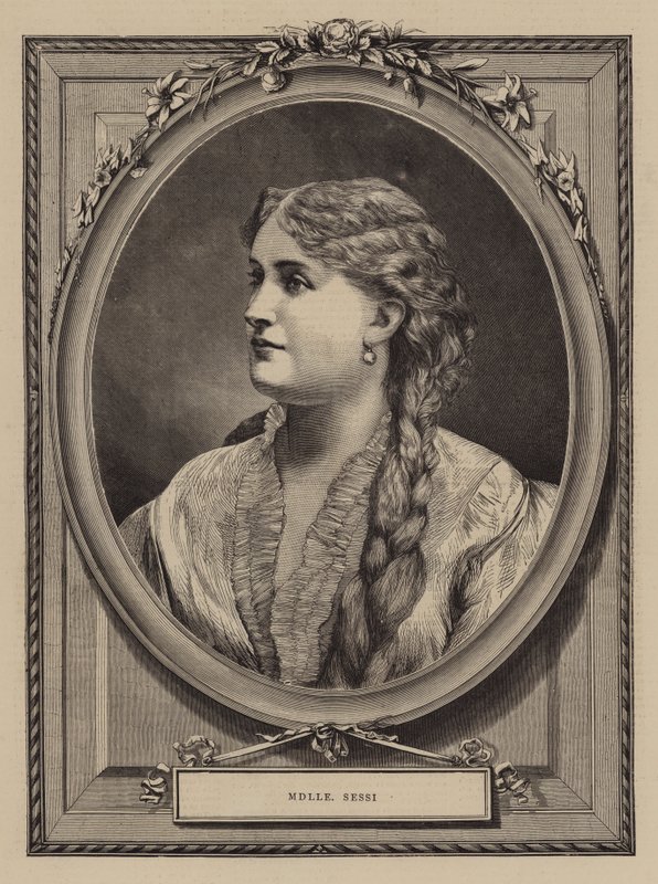 Mademoiselle Sessi (gravura) de English School