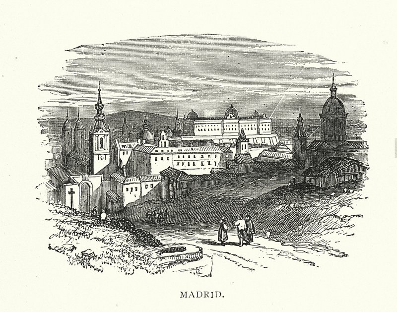Madrid (gravura) de English School