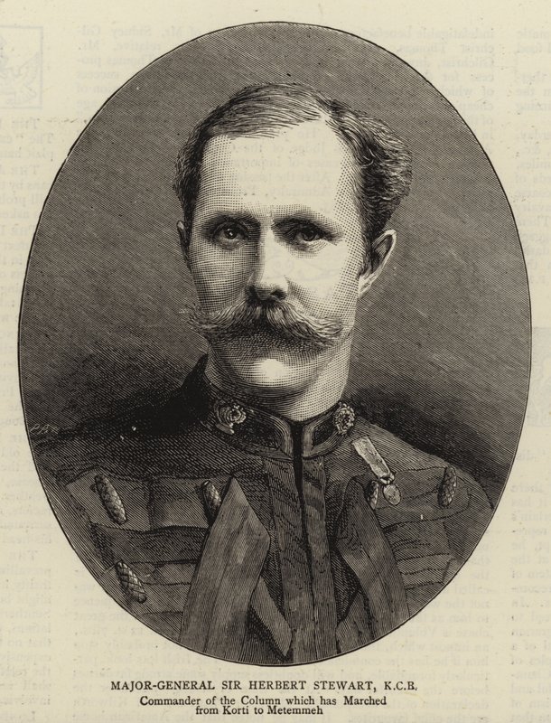 Major-General Sir Herbert Stewart, KCB (gravura) de English School