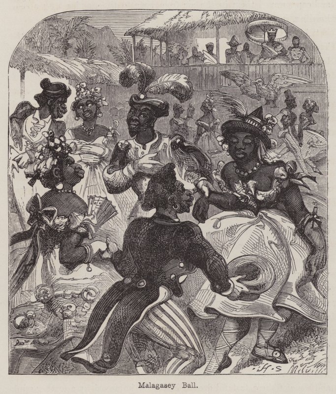 Bola Malagasey (gravura) de English School