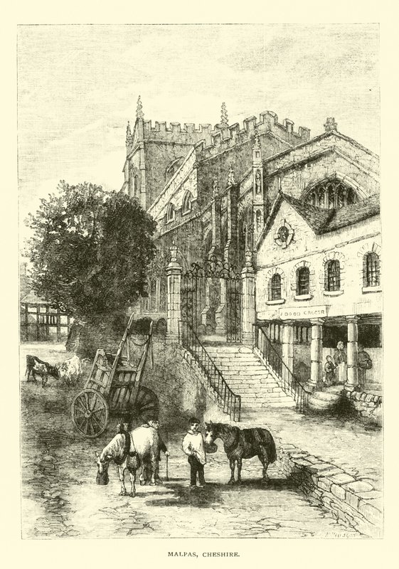 Malpas, Cheshire de English School