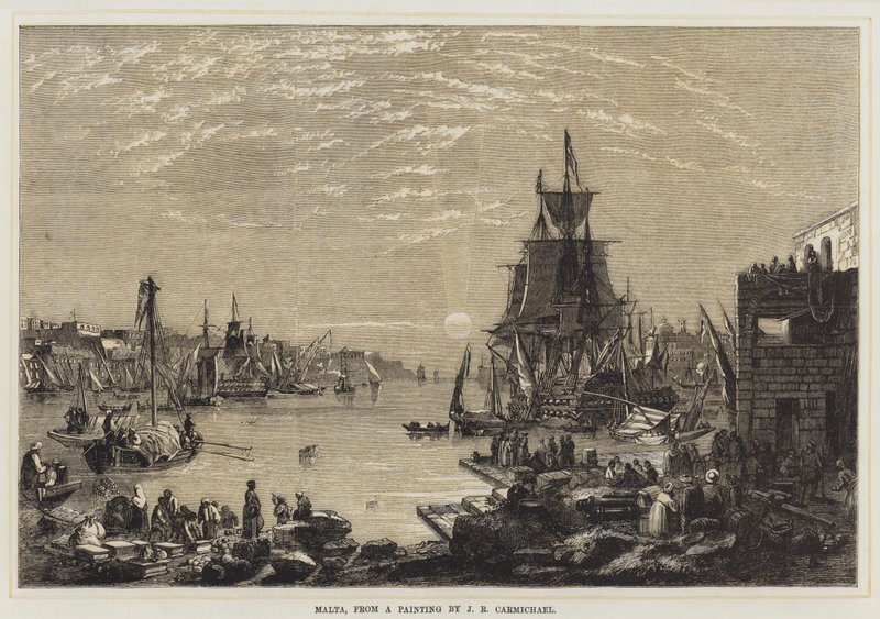 Malta (cor litho) de English School