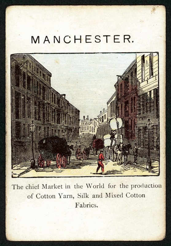 Manchester (cor litho) de English School