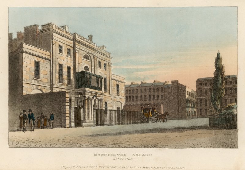 Praça de Manchester, lado norte de English School