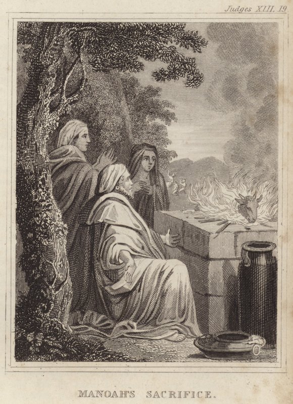 Sacrifício de Manoá de English School