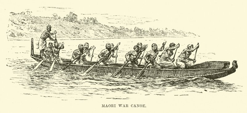 Canoa de Guerra Maori de English School