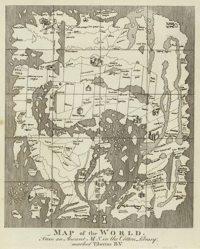 Mapa do mundo de English School