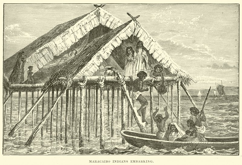Maracaibo Indians embarking de English School