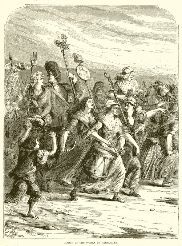 Marcha das mulheres para Versalhes de English School