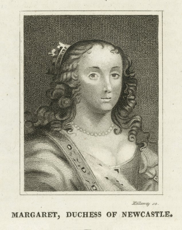 Margaret, Duquesa de Newcastle (gravura) de English School