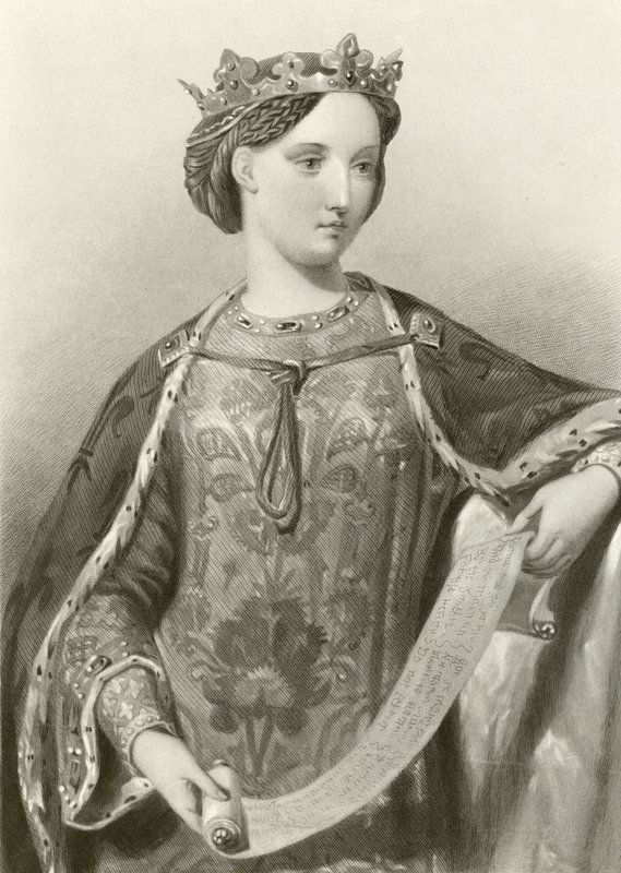 Marguerite da França, rainha do rei Edward I de English School