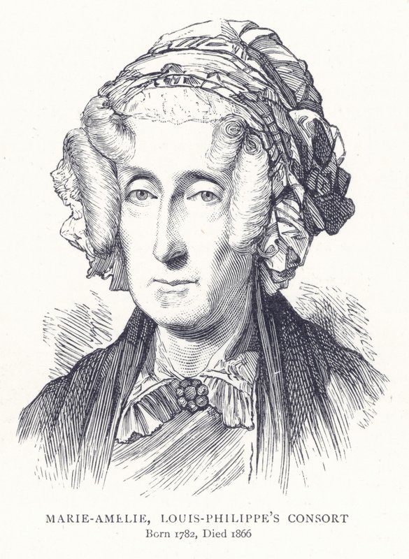 Marie-Amelie, Louis-Philippes Consort de English School