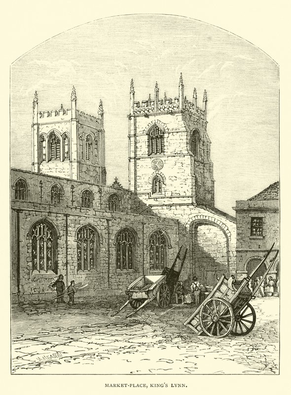 Market Place, Kings Lynn de English School