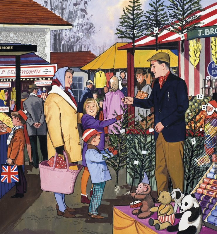 Trader de mercado de English School
