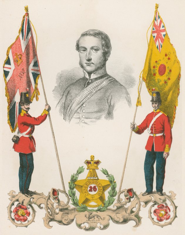 Marquês de Dalhousie, falecido coronel dos 26 Cameronians de English School