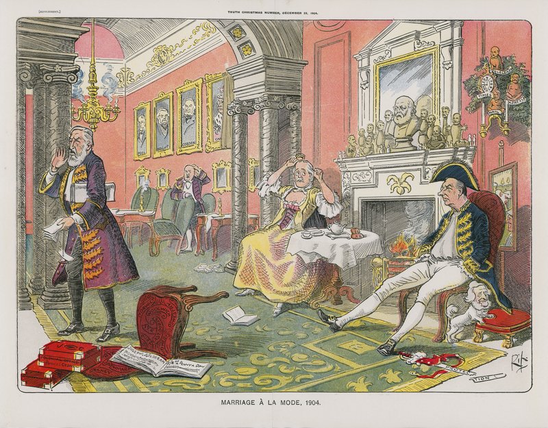 Casamento na moda, 1904 de English School