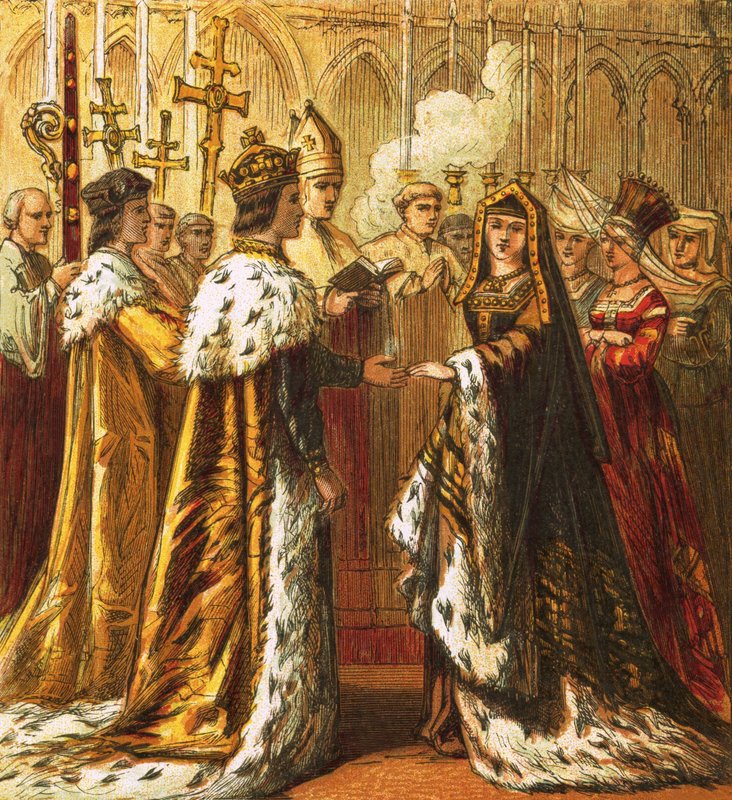 Casamento de Henrique VII de English School