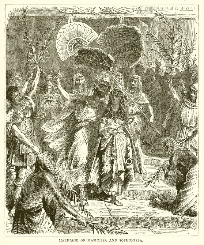 Casamento de Masinissa e Sofonisba de English School