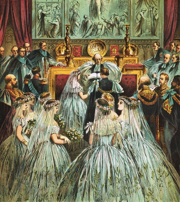 Casamento do Príncipe de Gales e Alexandra de English School