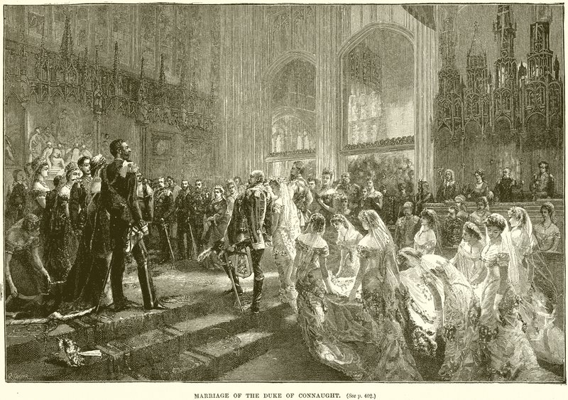 Casamento do duque de Connaught de English School