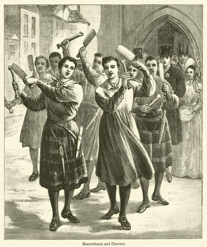 Espartilho e Clareadores (gravura) de English School