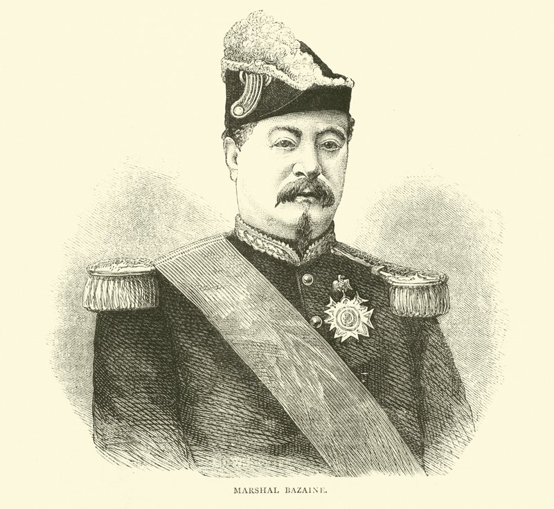 Marechal Bazaine, setembro de 1870 de English School
