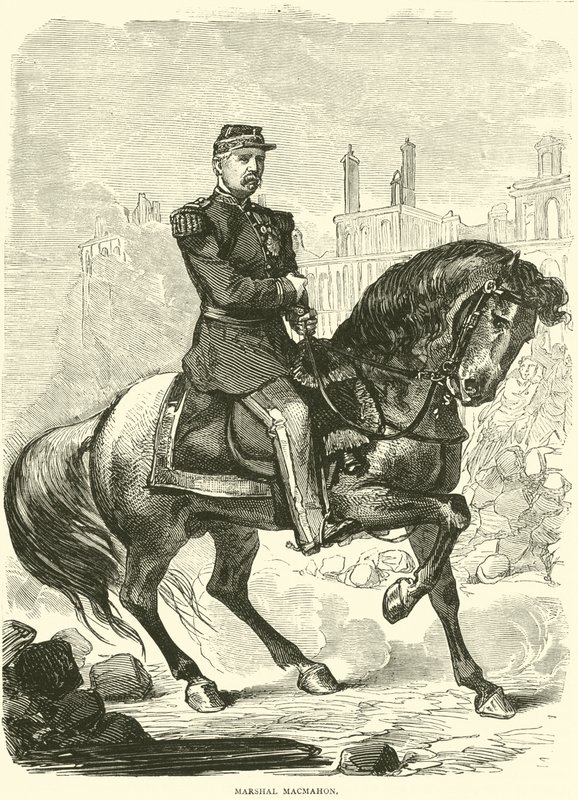 Marechal Macmahon, março de 1871 de English School