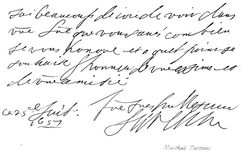 Marechal turenne de English School